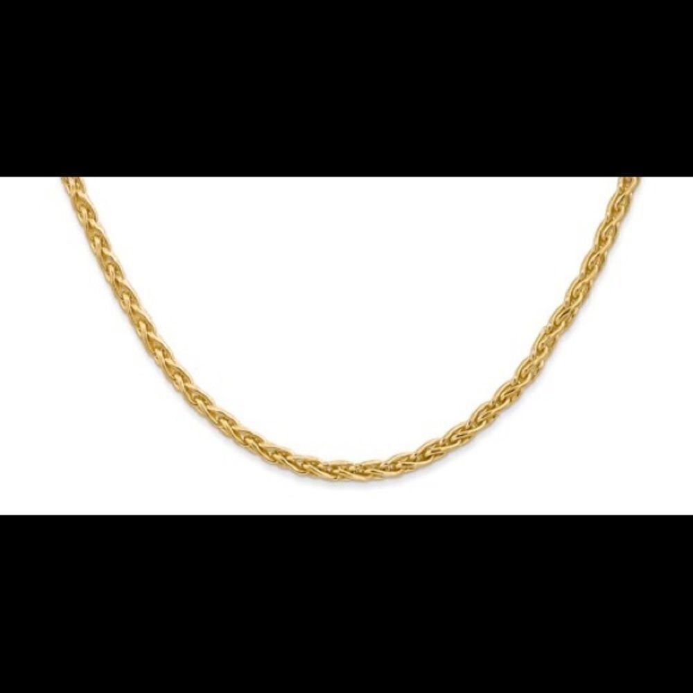 14k gold wheat chain. New